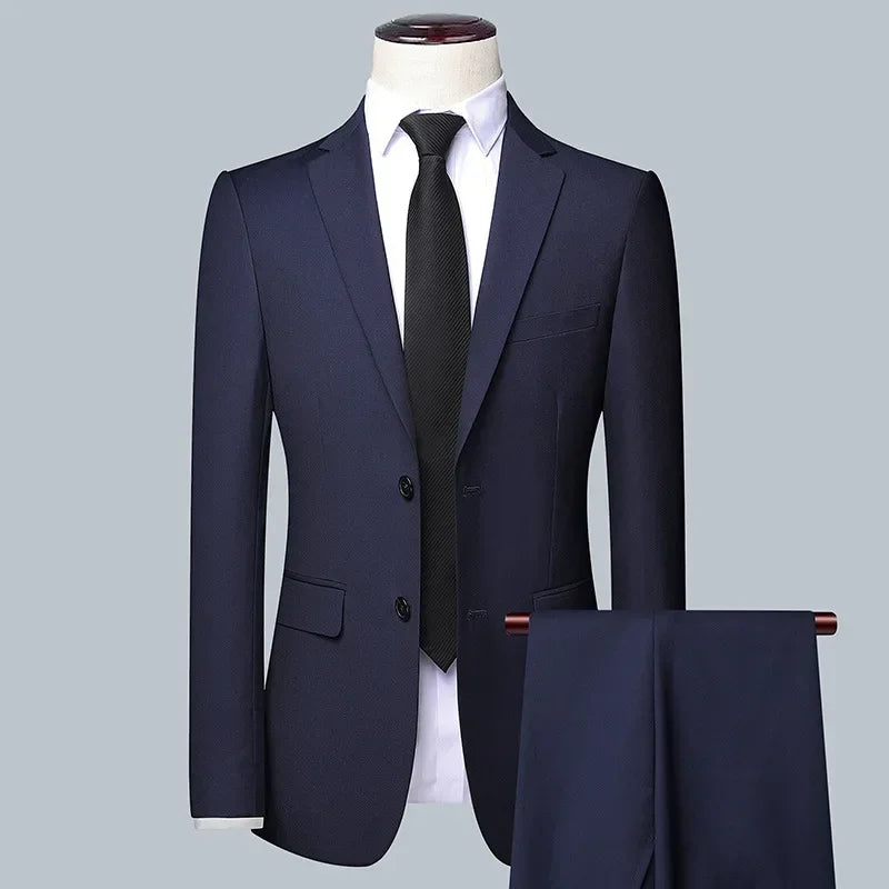 Men’s 3-Piece Formal Suit Set – Blazer, Vest & Trousers for Business, Wedding, or Casual Wear (M-6XL) Style Heaven
