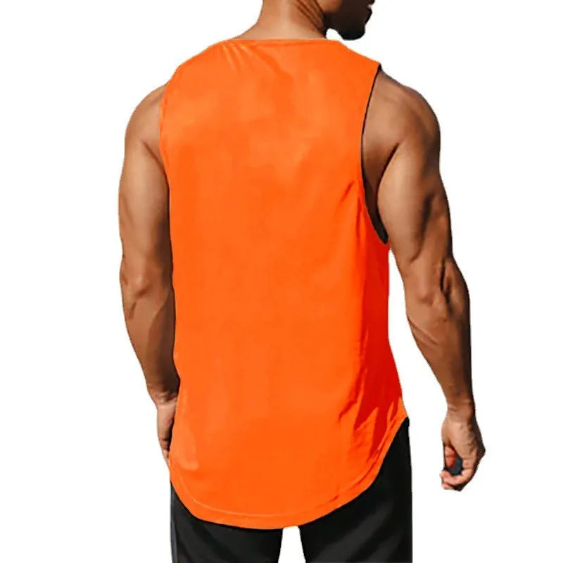 Men’s Summer Gym Tank Top – Quick-Dry Sleeveless Fitness Training Shirt Style Heaven