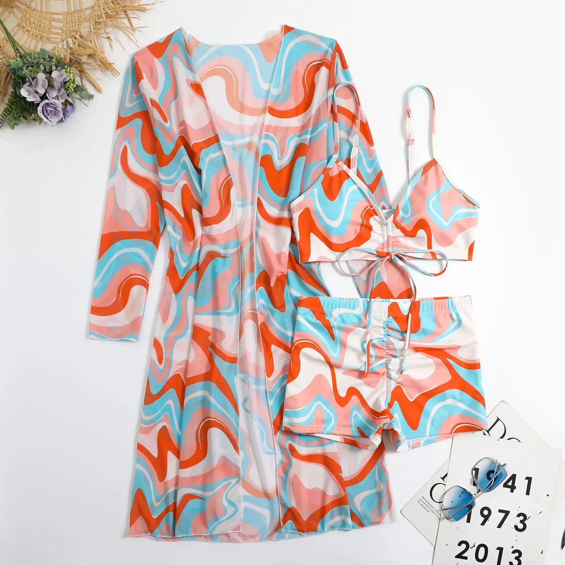 2024 Separate Swimsuits Tankini Set – Women’s Sports Beachwear Two-Piece Bathing Suits for Swimming & Poolside Style Heaven