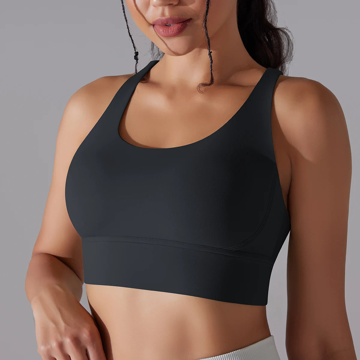 Women’s Yoga Bra Tank Top – Naked Feel Sport Bra Gym Vest Camisole for Fitness & Workout Style Heaven
