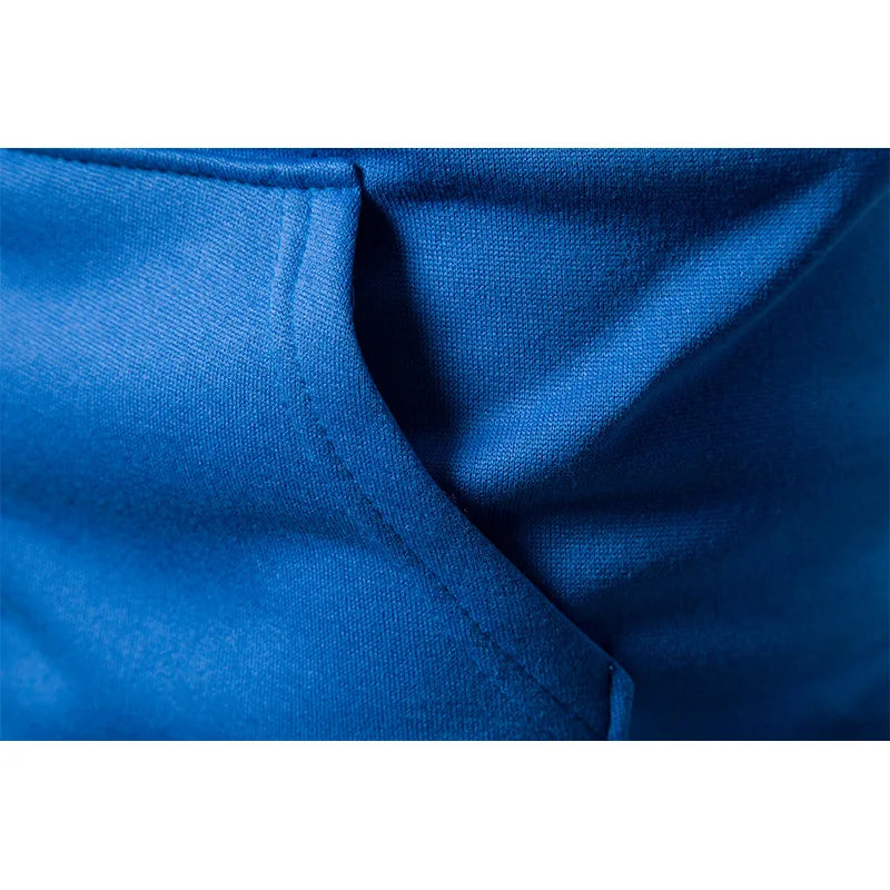 Men’s Solid Color Fleece Sweater & Jogger Pants Set – Casual Zipper Hoodie & Sweatpants Sportswear (Autumn/Winter Collection) Style Heaven