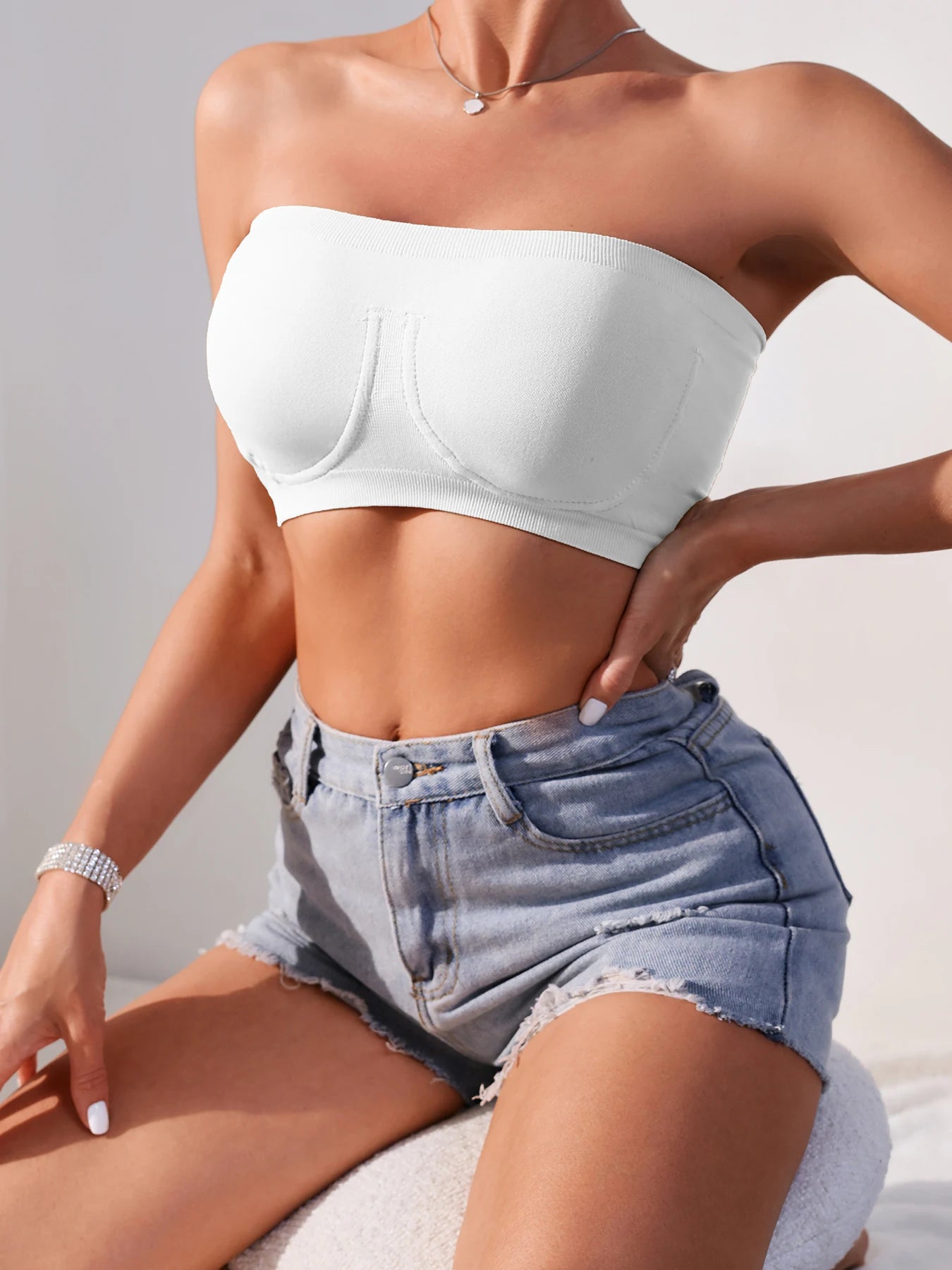 Women's Sexy Backless Strapless Bra – Breathable, High-Stretch, Comfortable & Wireless Lingerie Style Heaven