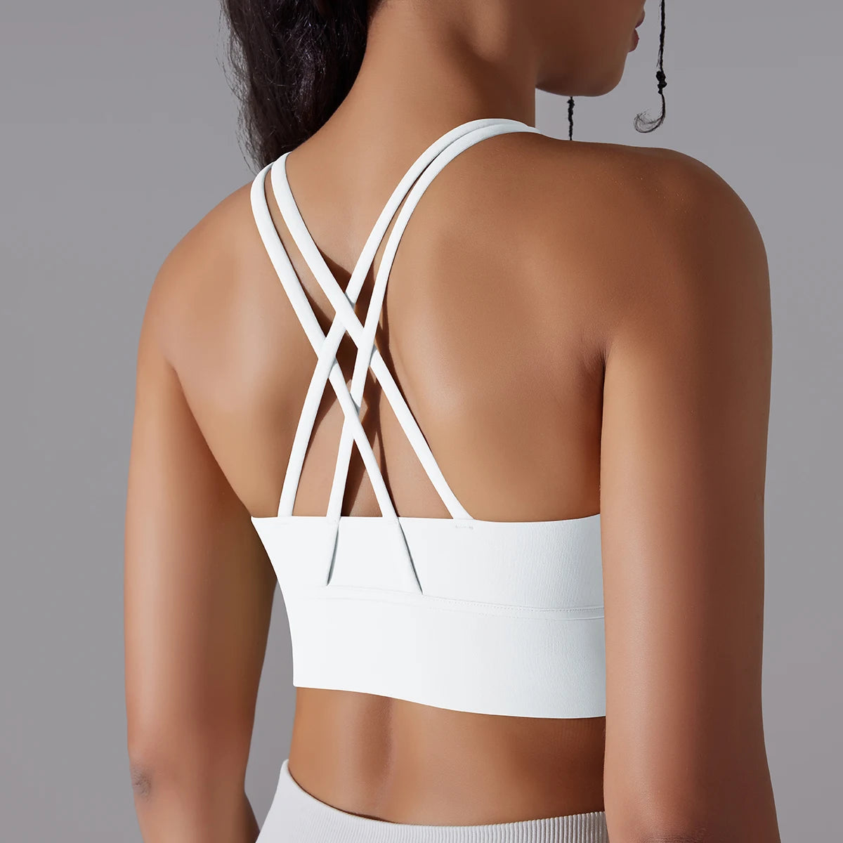 Women’s Yoga Bra Tank Top – Naked Feel Sport Bra Gym Vest Camisole for Fitness & Workout Style Heaven