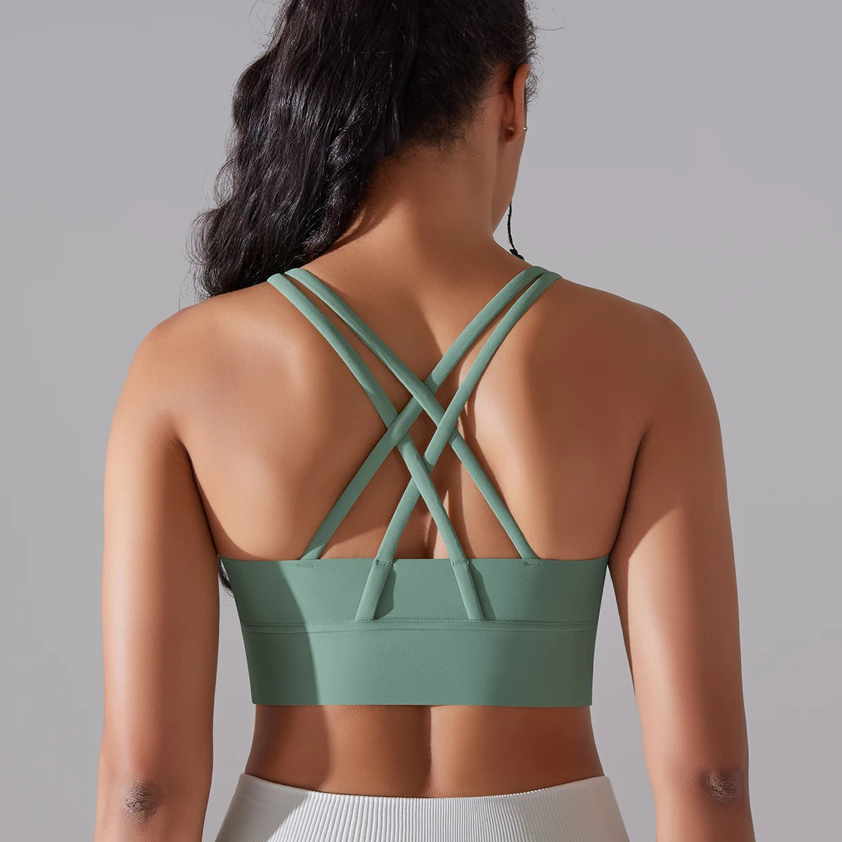 Women’s Yoga Bra Tank Top – Naked Feel Sport Bra Gym Vest Camisole for Fitness & Workout Style Heaven