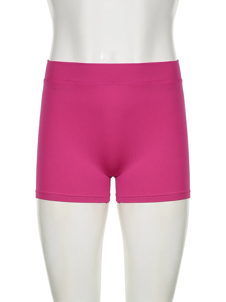 Rockmore Pleated High Waist Yoga Shorts – Butt Lifting & Tummy Control Fitness Shorts for Women Style Heaven