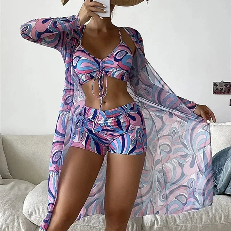 2024 Separate Swimsuits Tankini Set – Women’s Sports Beachwear Two-Piece Bathing Suits for Swimming & Poolside Style Heaven
