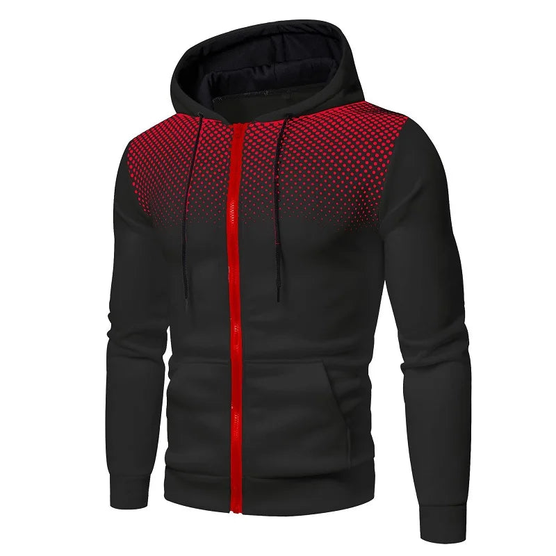 Men’s Solid Color Fleece Sweater & Jogger Pants Set – Casual Zipper Hoodie & Sweatpants Sportswear (Autumn/Winter Collection) Style Heaven
