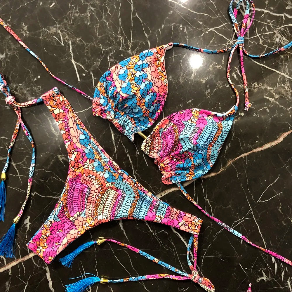 2025 New Sexy Bikini Women's Swimsuit – Push-Up Swimming Set for Bathing Suit Fashion Style Heaven