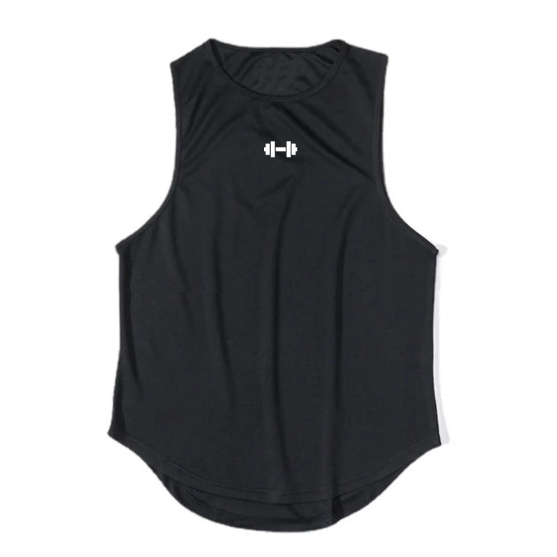 Men’s Summer Gym Tank Top – Quick-Dry Sleeveless Fitness Training Shirt Style Heaven