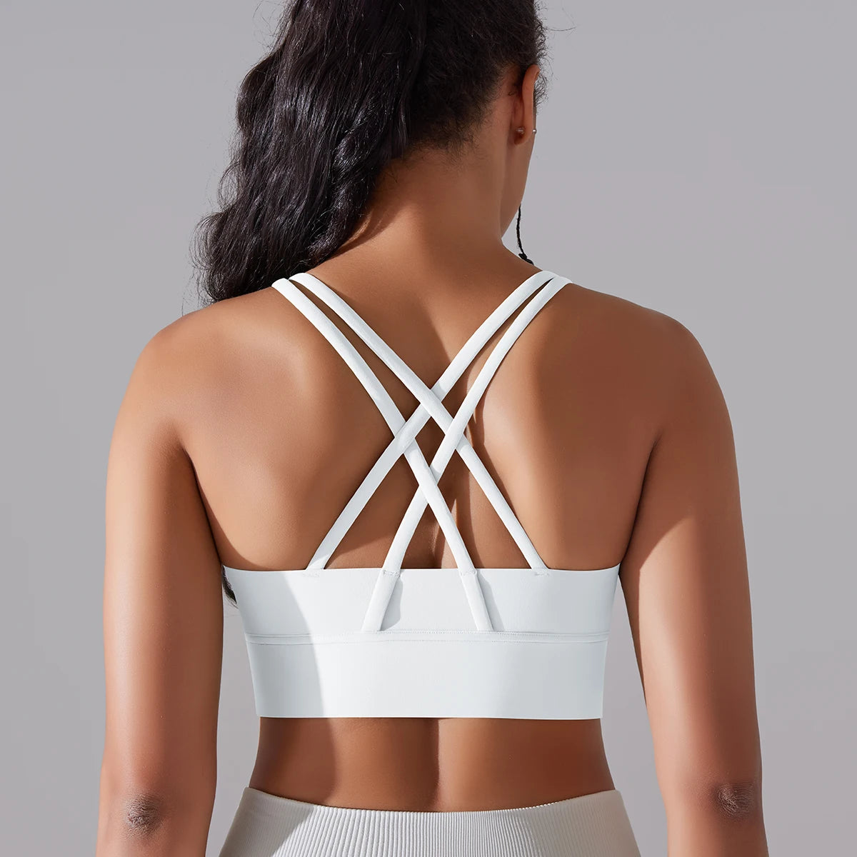 Women’s Yoga Bra Tank Top – Naked Feel Sport Bra Gym Vest Camisole for Fitness & Workout Style Heaven