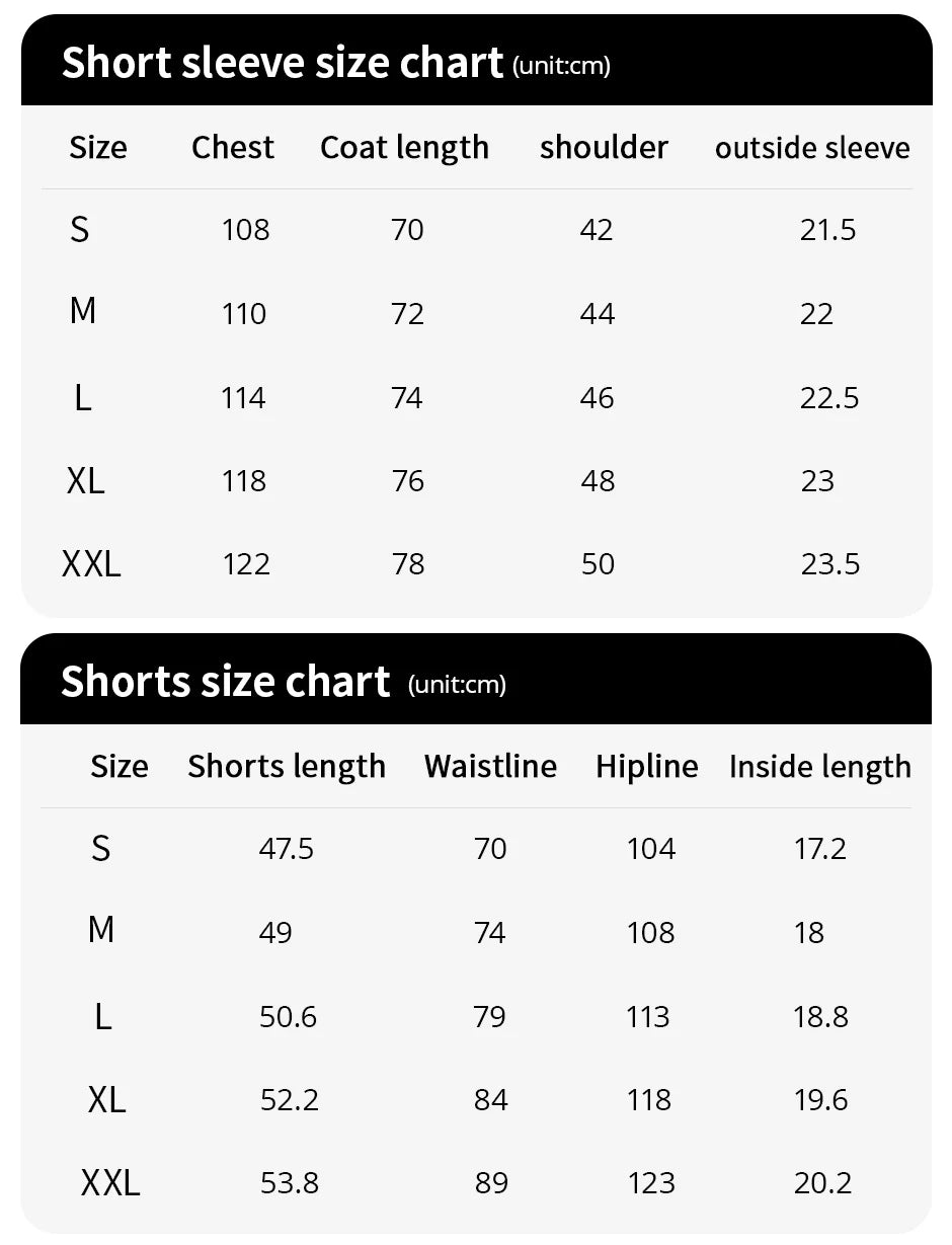 2-Pack Men’s Summer Casual T-Shirt & Shorts Set – European & American Size Activewear for Running & Fitness Style Heaven