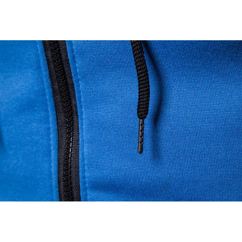 Men’s Solid Color Fleece Sweater & Jogger Pants Set – Casual Zipper Hoodie & Sweatpants Sportswear (Autumn/Winter Collection) Style Heaven