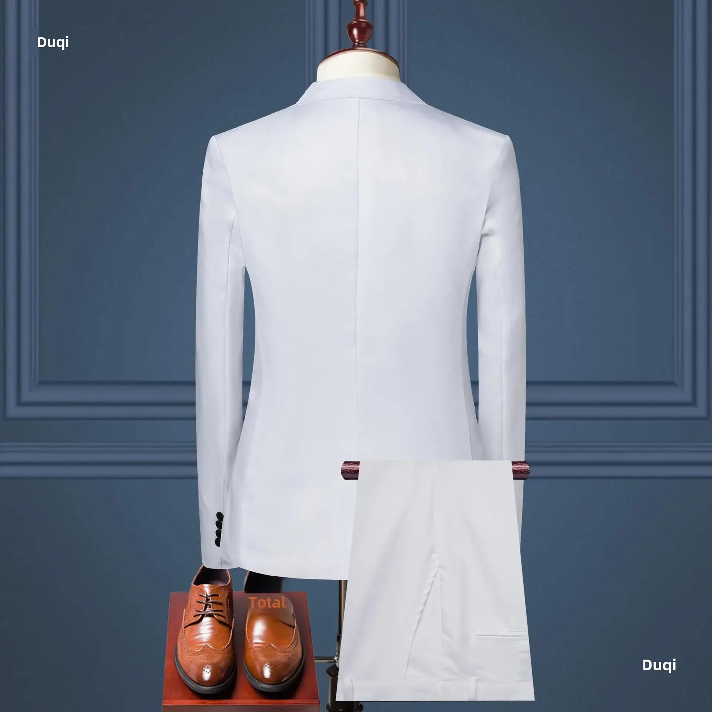 Men’s Korean-Style Slim Fit Business Suit – 2-Piece Professional Tuxedo Set - Style Heaven