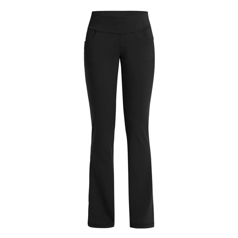 Elegant Women's Palazzo Pants – High Waist Flared Wide-Leg Killer Trousers for OL (Office Lady) Career Wear Style Heaven