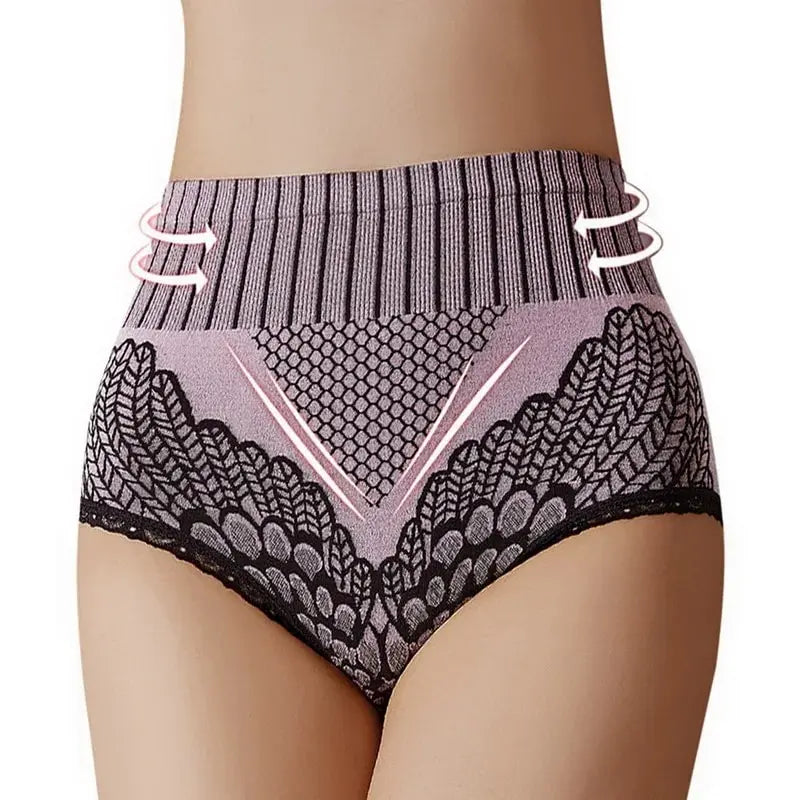 Women's Seamless High-Waist Briefs – Comfortable Body Shaper Underwear for Everyday Wear Style Heaven