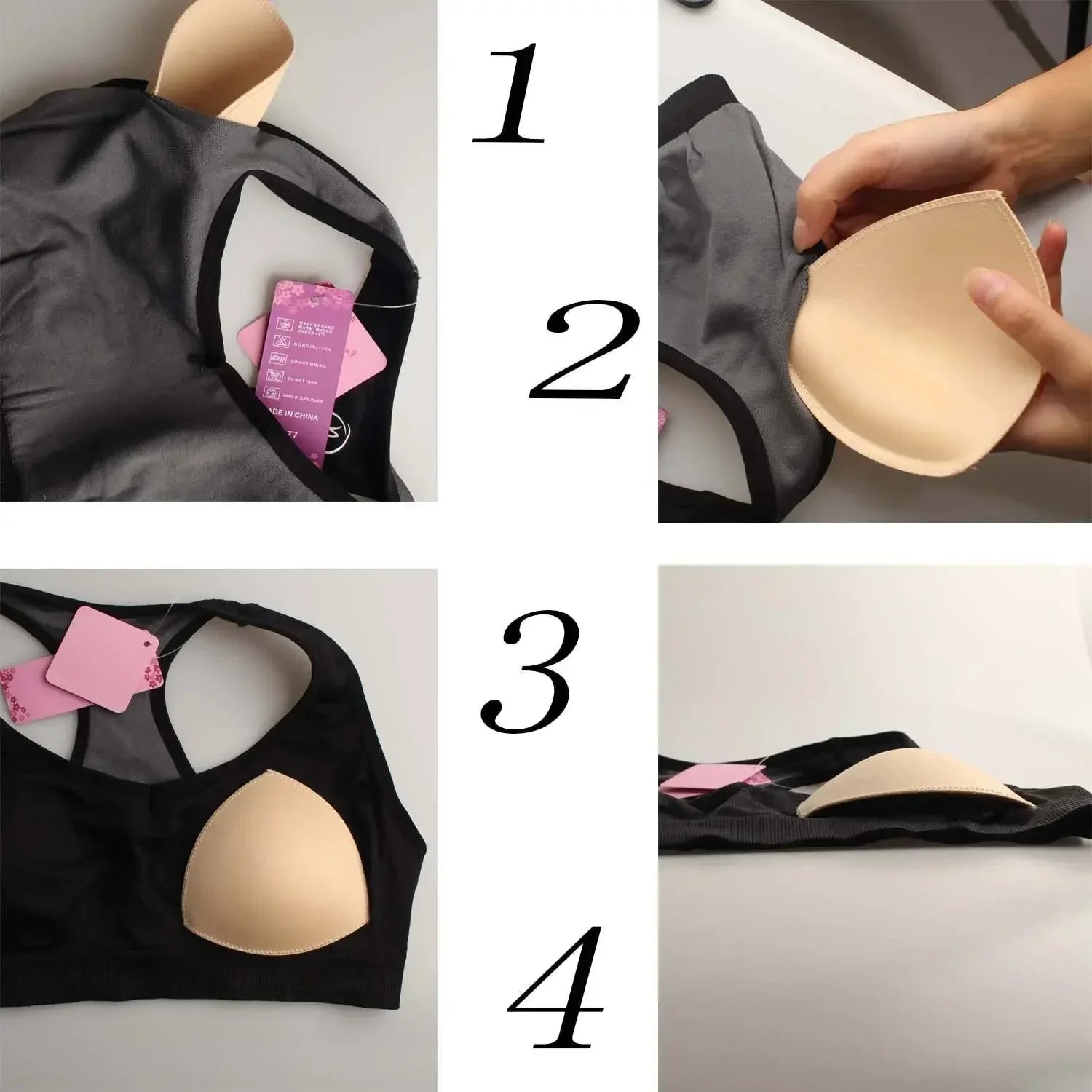 Silicone Push-Up Bra Inserts – Thick Padded Bikini Enhancers for Swimwear | 2025 Style Heaven