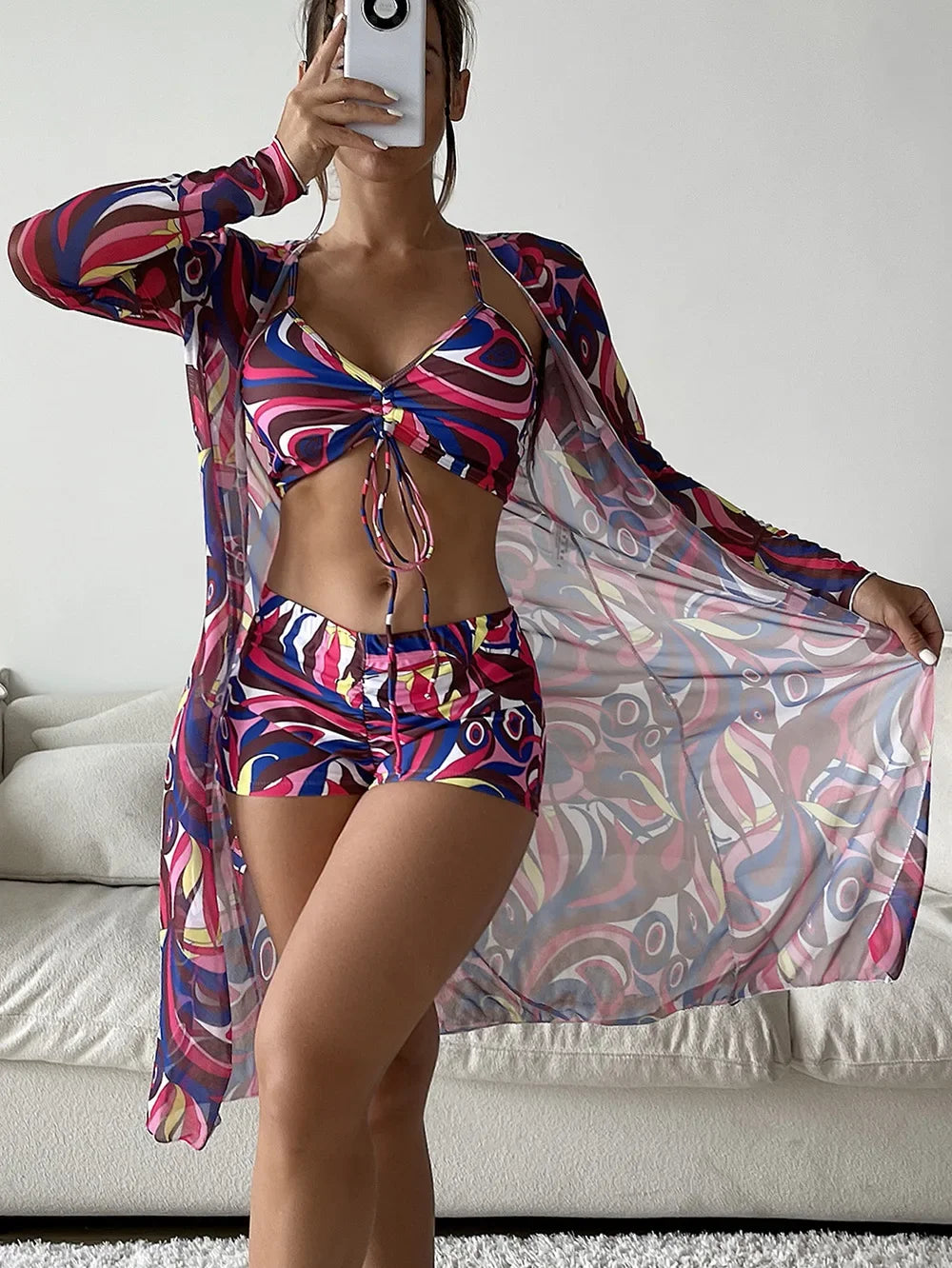 2024 Separate Swimsuits Tankini Set – Women’s Sports Beachwear Two-Piece Bathing Suits for Swimming & Poolside Style Heaven