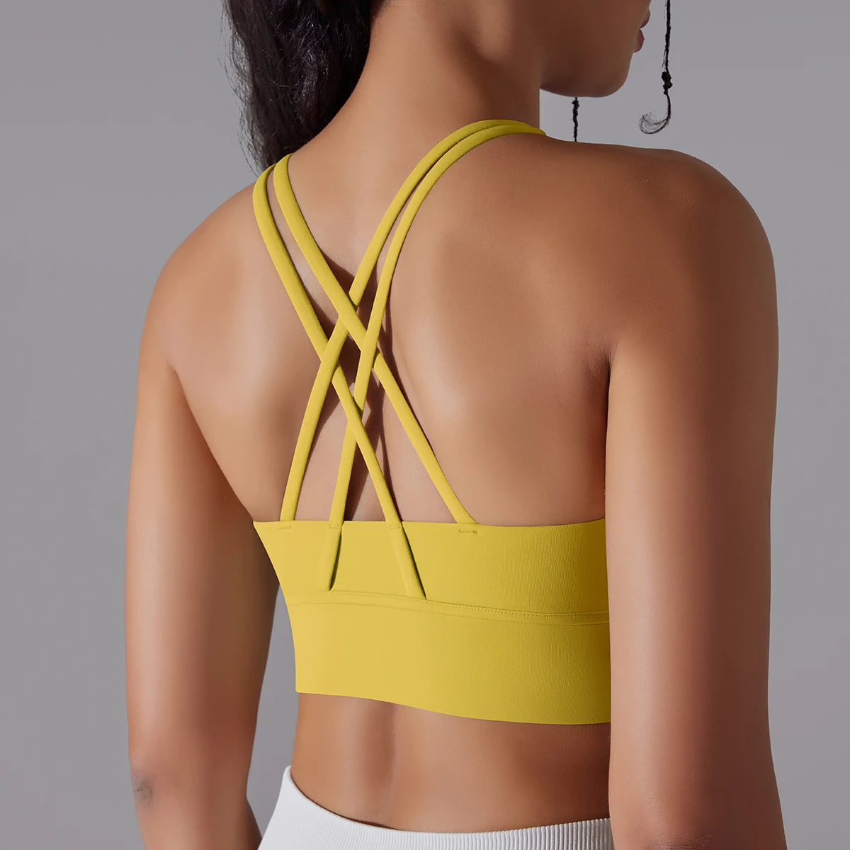 Women’s Yoga Bra Tank Top – Naked Feel Sport Bra Gym Vest Camisole for Fitness & Workout Style Heaven