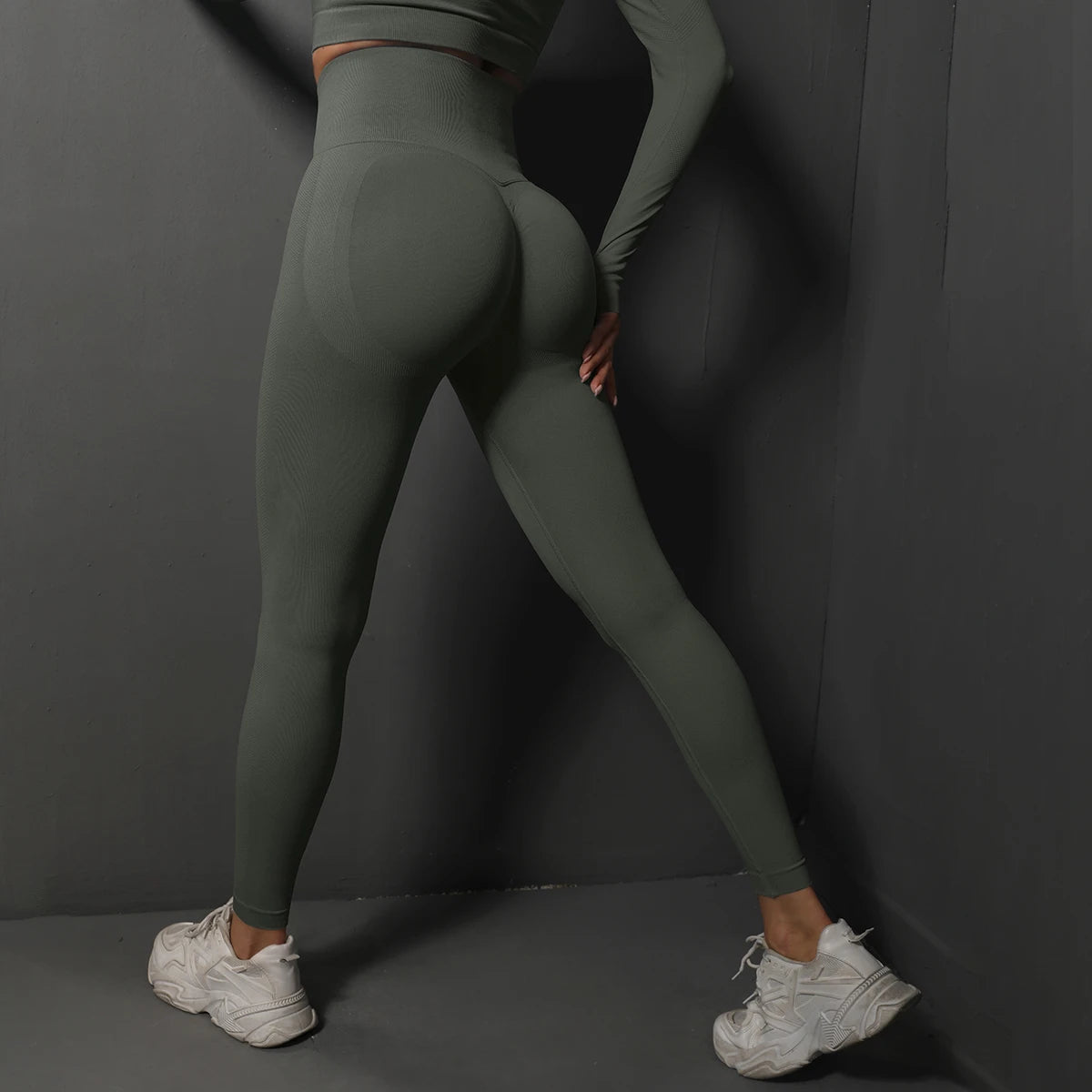 Seamless High Waist Booty Lifting Gym Leggings – Women's Yoga Pants for Fitness & Sportswear Style Heaven