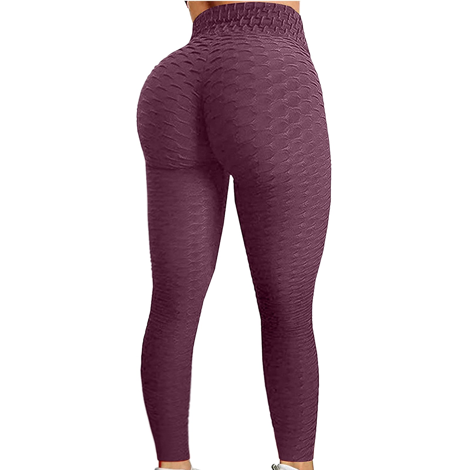 Women's Bubble Hip-Lifting Flared Yoga Pants – High Waist Fitness & Dance Workout Trousers Style Heaven