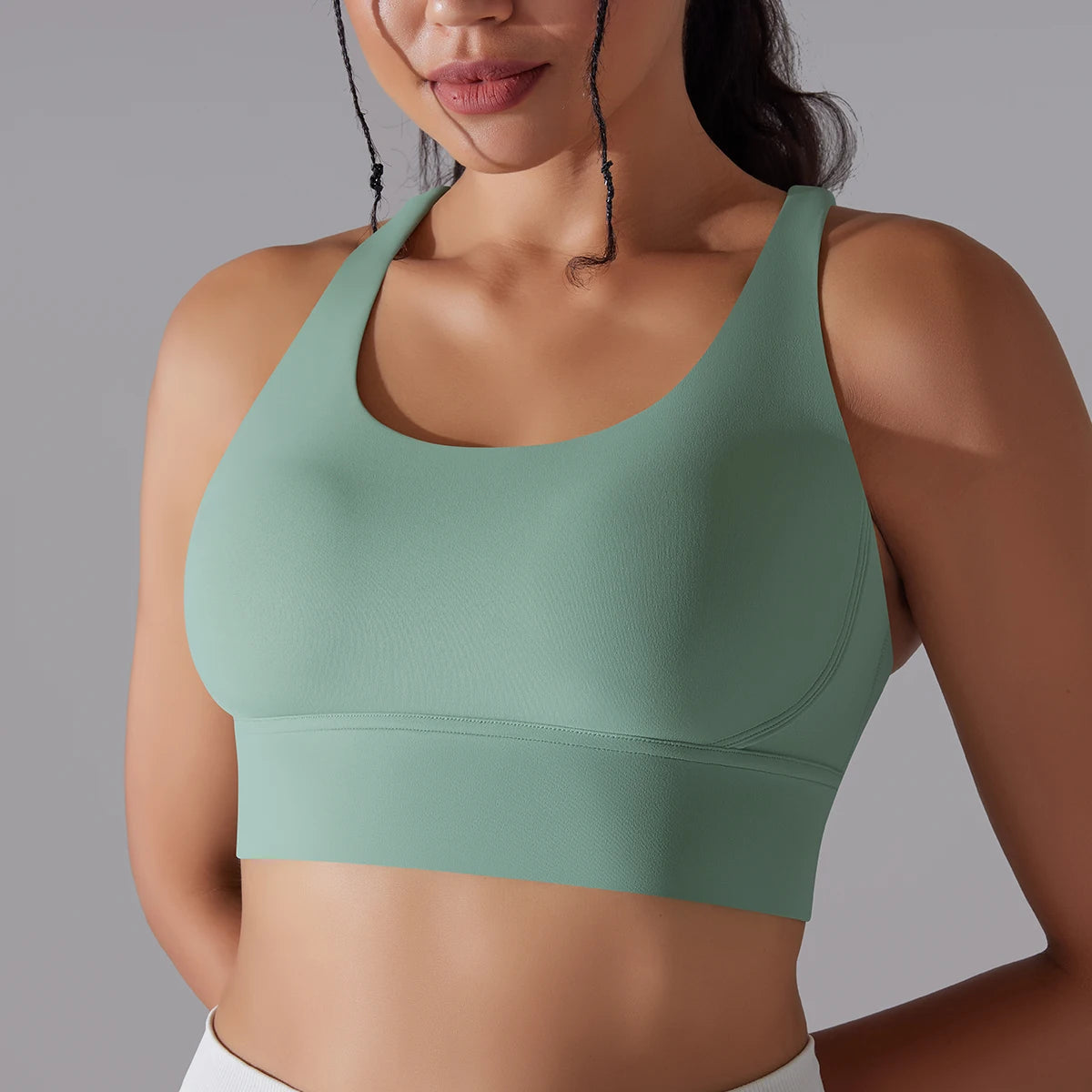 Women’s Yoga Bra Tank Top – Naked Feel Sport Bra Gym Vest Camisole for Fitness & Workout Style Heaven