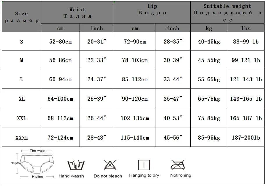 2PCS Sexy Mid-Rise Transparent Briefs – Elastic Waistband, Butt-Lifting, Comfortable Lingerie for Women Style Heaven