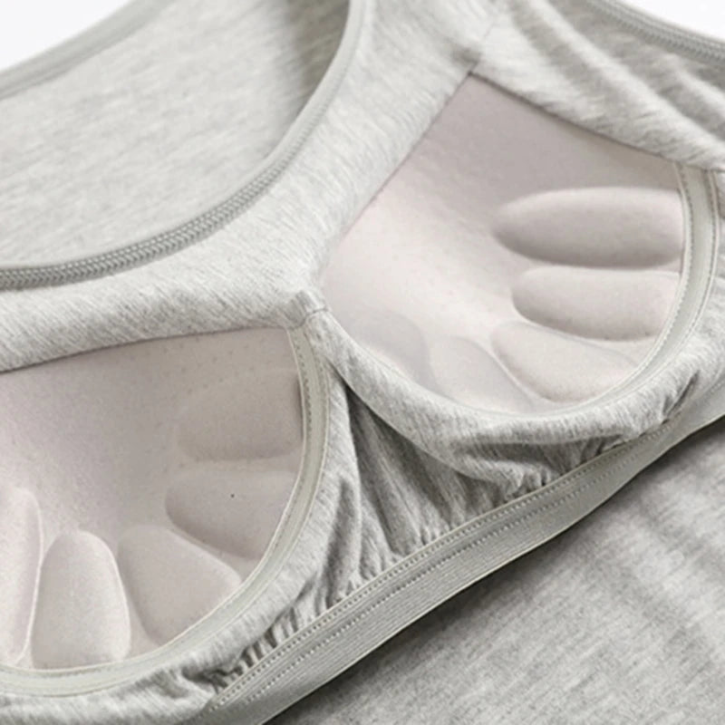 2025 Women’s Slim Fit Padded Tank Top – Built-In Bra Vest, Casual Sexy Underlay Shirt Style Heaven