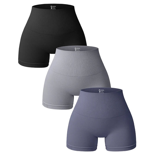 Women's Seamless High-Waisted Yoga Shorts – Summer Hip Lift No-Line Sports Activewear Style Heaven