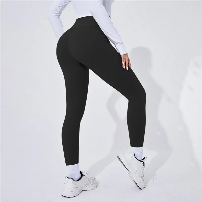 High Waist Yoga Leggings – Thermal Sports Tights with Butt Lifting & Push-Up Effect (Fitness, Running, Gym) Style Heaven