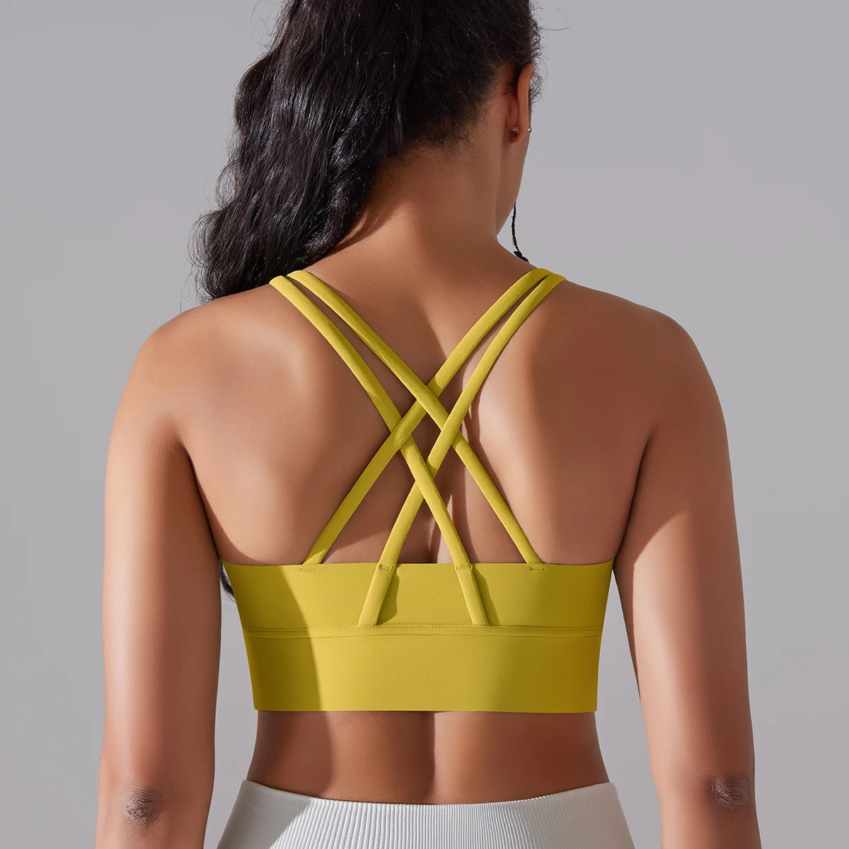 Women’s Yoga Bra Tank Top – Naked Feel Sport Bra Gym Vest Camisole for Fitness & Workout Style Heaven