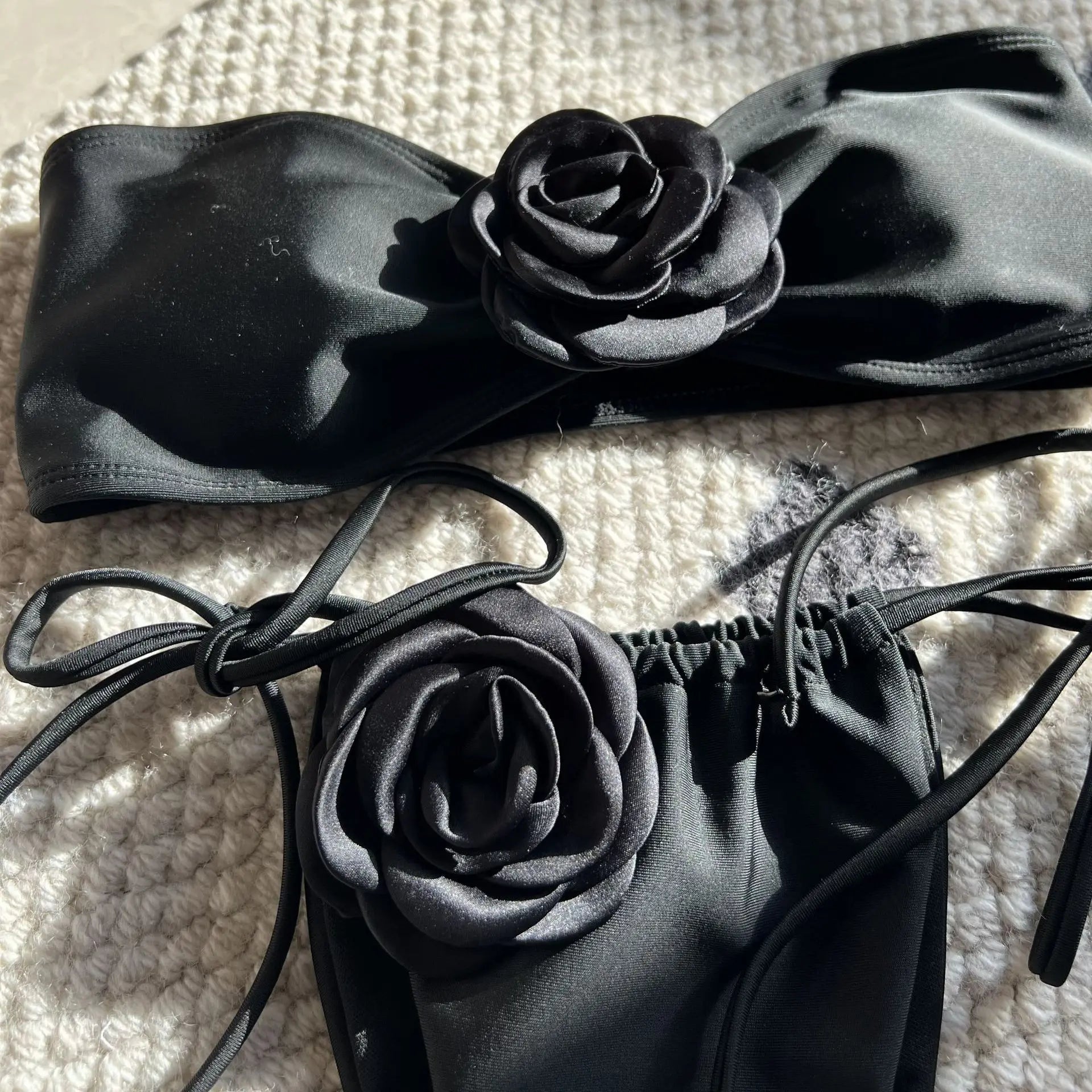 2024 Summer Women Strapless Brazilian Thong Bikini – Two-Piece Bathing Suit for Beachwear Style Heaven
