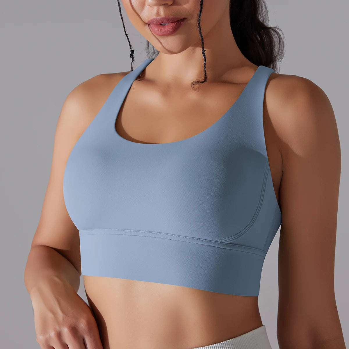Women’s Yoga Bra Tank Top – Naked Feel Sport Bra Gym Vest Camisole for Fitness & Workout Style Heaven