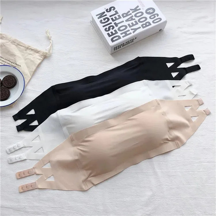 2-in-1 Seamless Wireless Sports Bra – Breathable Push-Up Tank for Running, Workout & Everyday Comfort Style Heaven