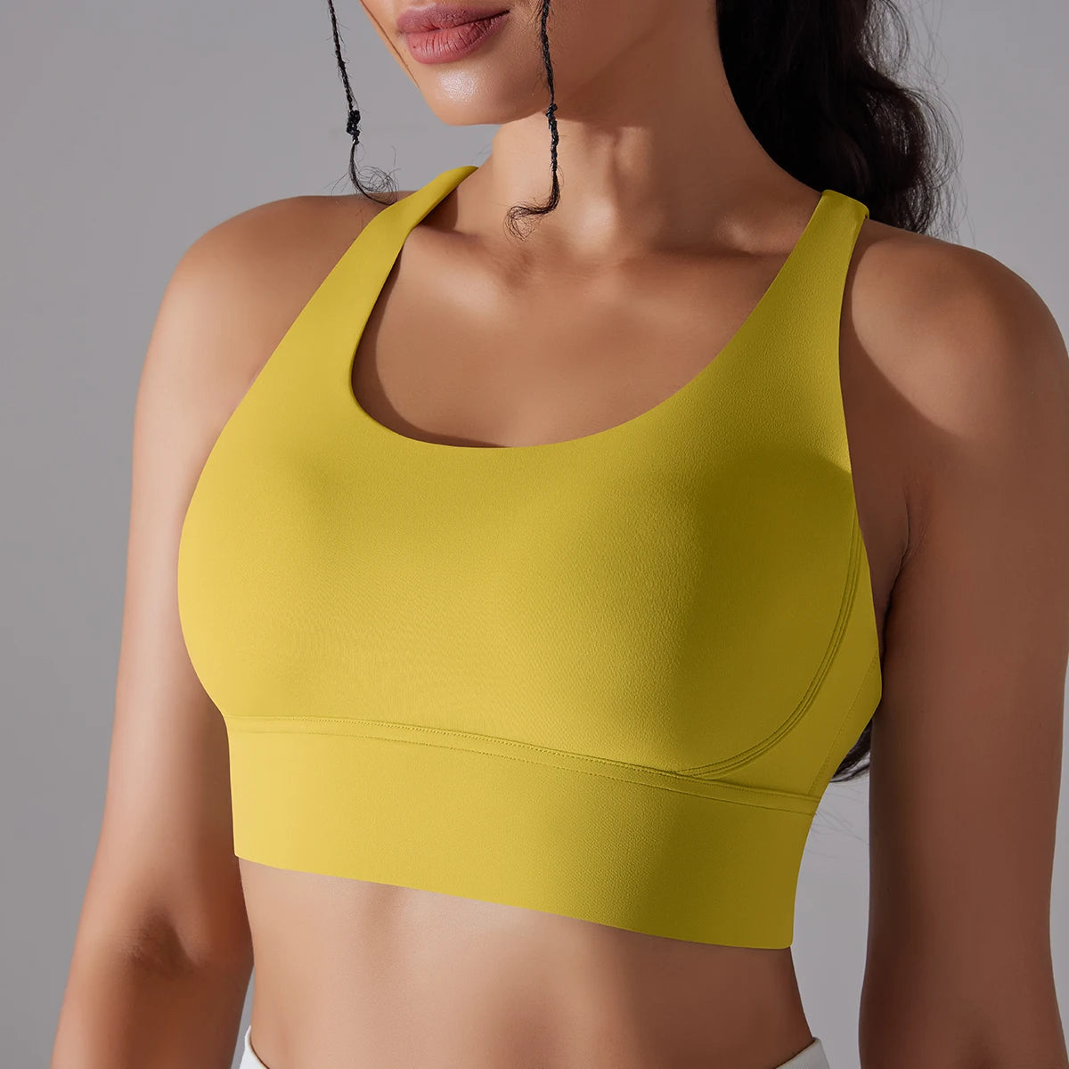 Women’s Yoga Bra Tank Top – Naked Feel Sport Bra Gym Vest Camisole for Fitness & Workout Style Heaven