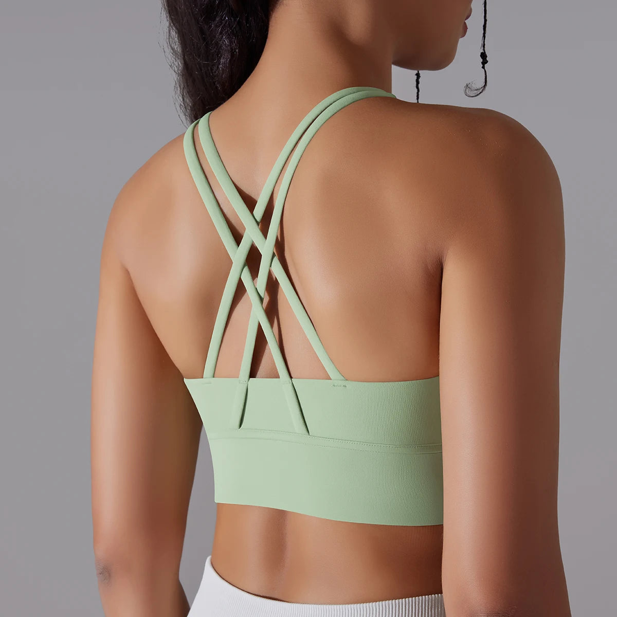 Women’s Yoga Bra Tank Top – Naked Feel Sport Bra Gym Vest Camisole for Fitness & Workout Style Heaven
