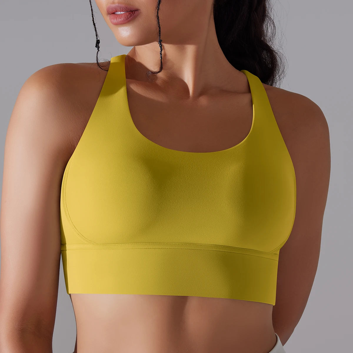 Women’s Yoga Bra Tank Top – Naked Feel Sport Bra Gym Vest Camisole for Fitness & Workout Style Heaven