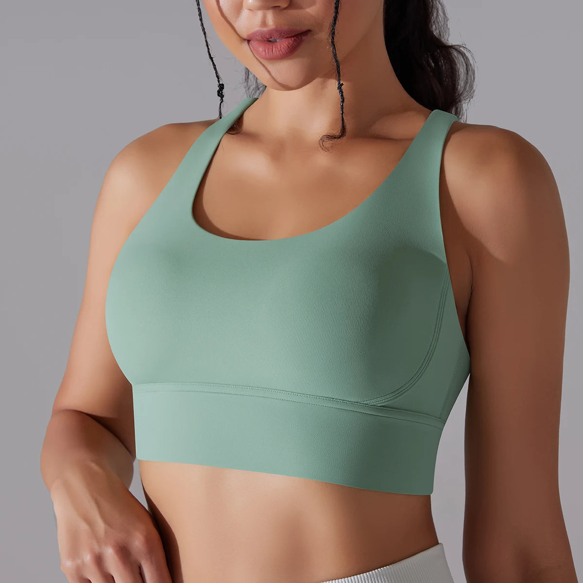Women’s Yoga Bra Tank Top – Naked Feel Sport Bra Gym Vest Camisole for Fitness & Workout Style Heaven
