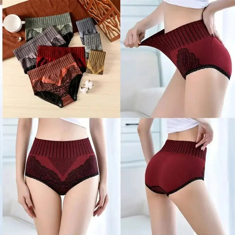 Women's Seamless High-Waist Briefs – Comfortable Body Shaper Underwear for Everyday Wear Style Heaven