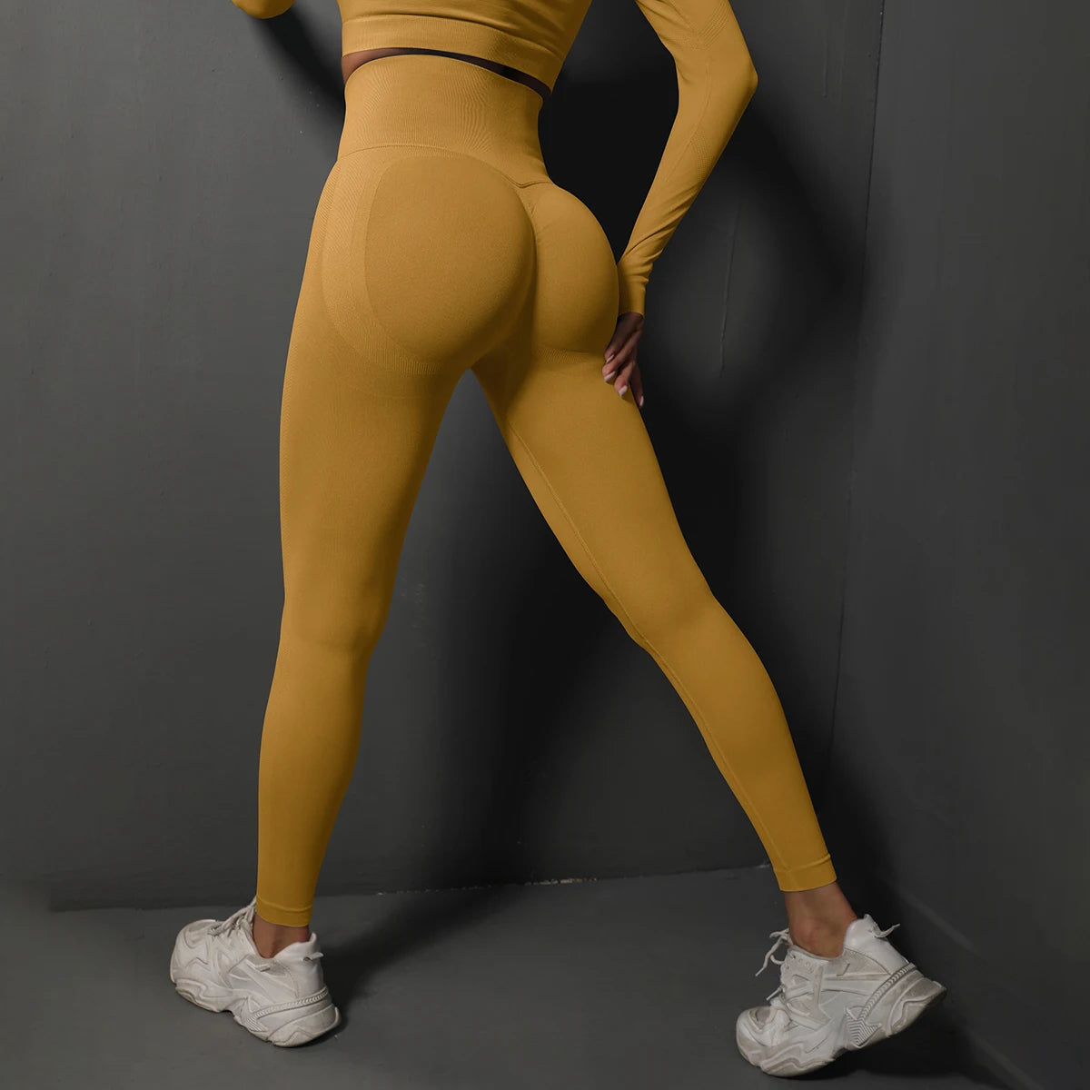 Seamless High Waist Booty Lifting Gym Leggings – Women's Yoga Pants for Fitness & Sportswear Style Heaven