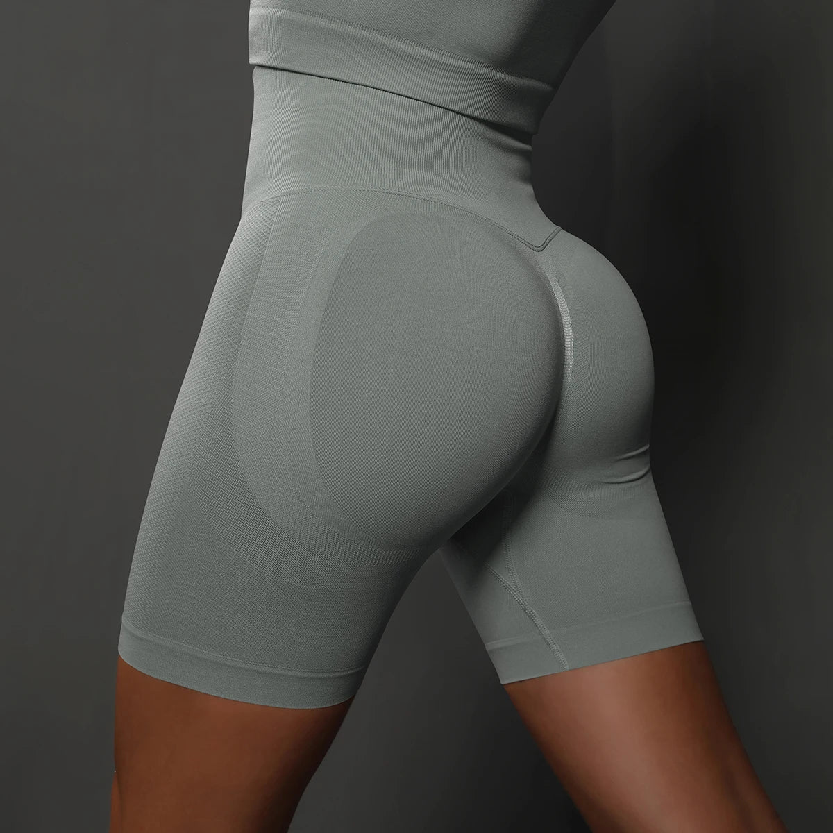 Seamless High Waist Yoga Shorts – Push Up Booty Gym & Workout Shorts for Women Style Heaven