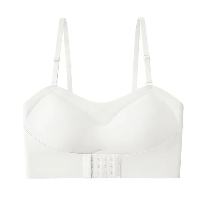 Seamless Strapless Push-Up Bra – Breathable Wireless Tube Top for Women, Invisible Wedding Brassiere Style Heaven