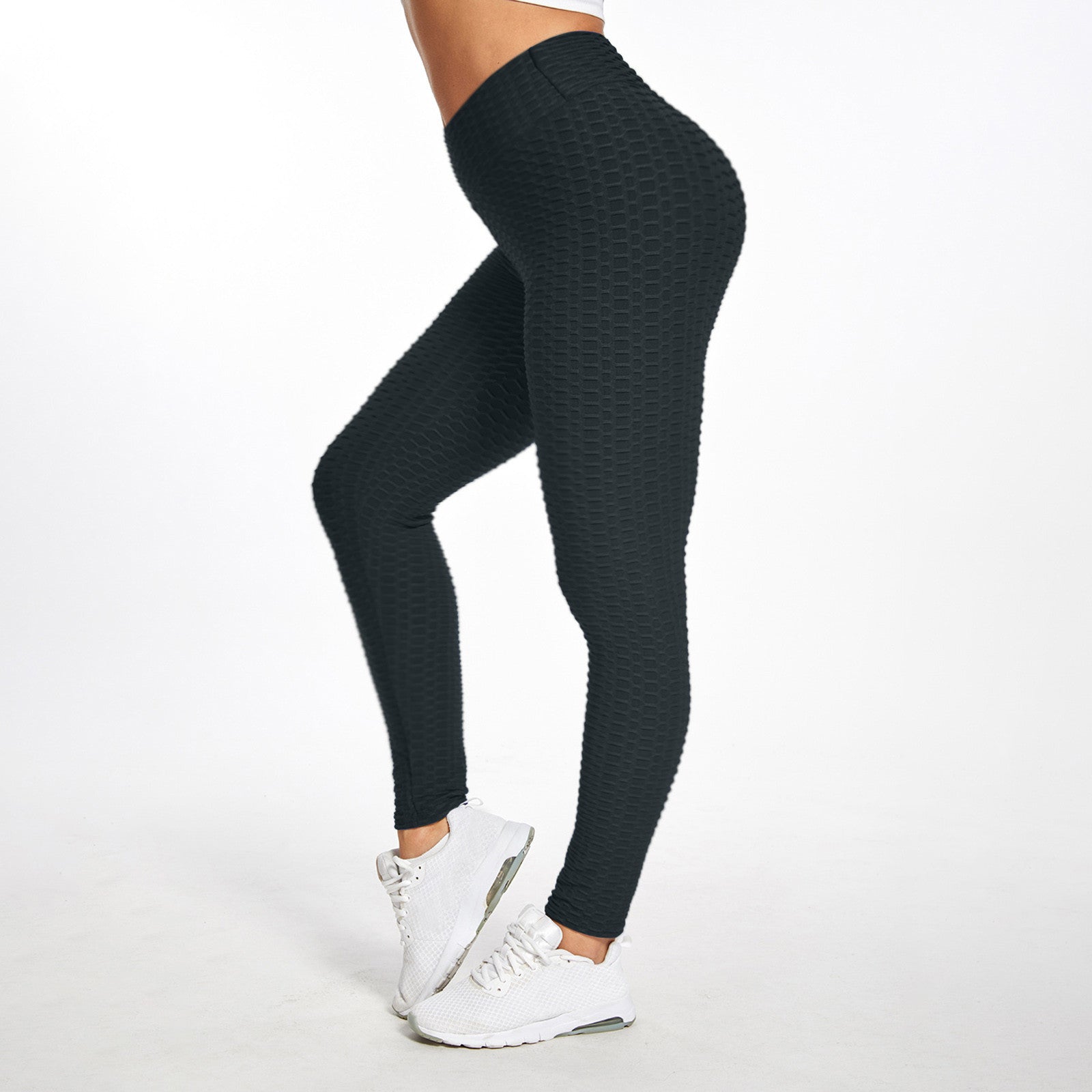 Women's Bubble Hip-Lifting Flared Yoga Pants – High Waist Fitness & Dance Workout Trousers Style Heaven