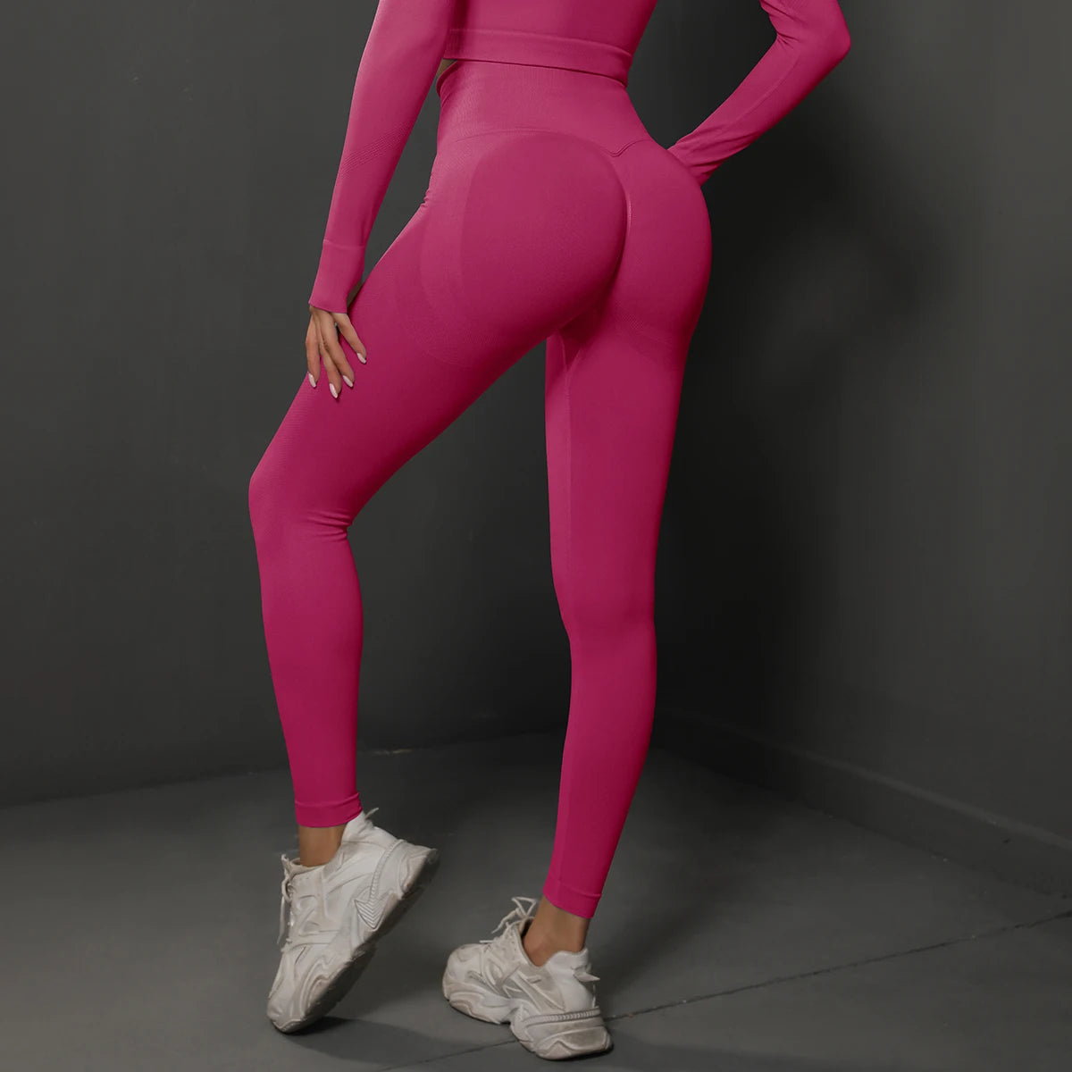 Seamless High Waist Booty Lifting Gym Leggings – Women's Yoga Pants for Fitness & Sportswear Style Heaven
