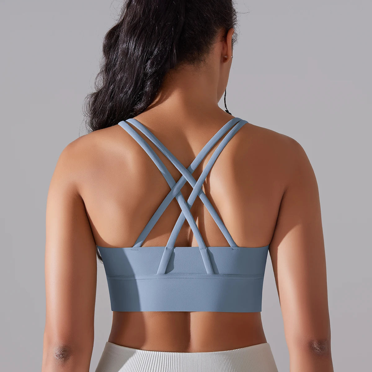 Women’s Yoga Bra Tank Top – Naked Feel Sport Bra Gym Vest Camisole for Fitness & Workout Style Heaven