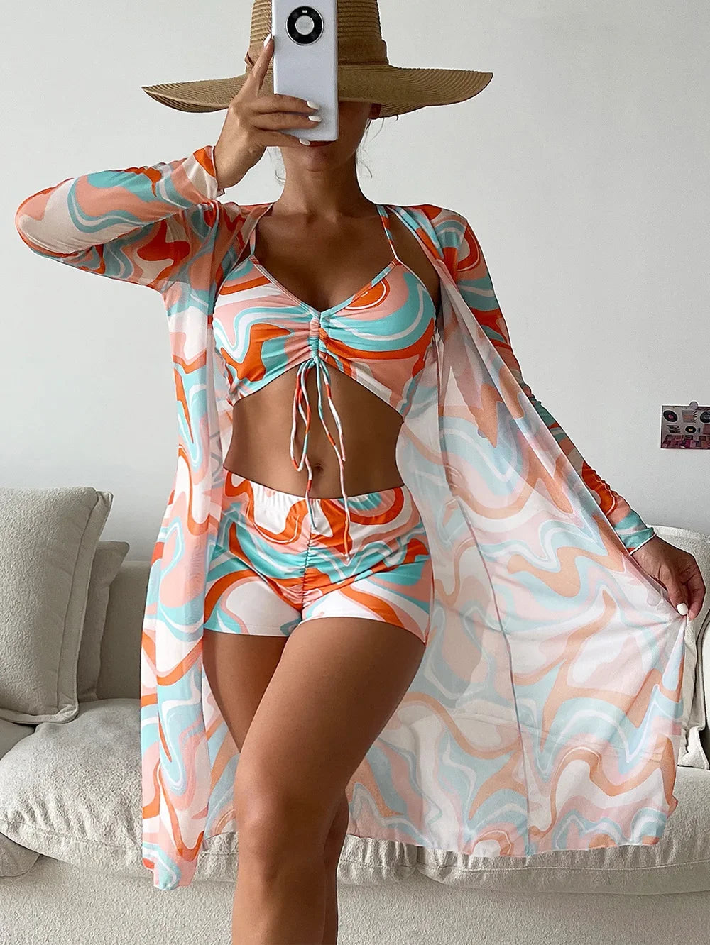 2024 Separate Swimsuits Tankini Set – Women’s Sports Beachwear Two-Piece Bathing Suits for Swimming & Poolside Style Heaven