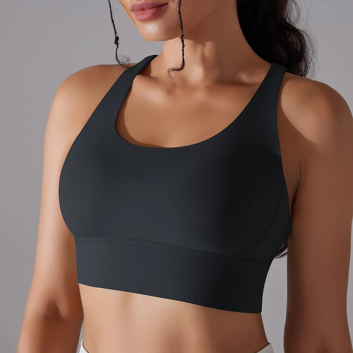 Women’s Yoga Bra Tank Top – Naked Feel Sport Bra Gym Vest Camisole for Fitness & Workout Style Heaven