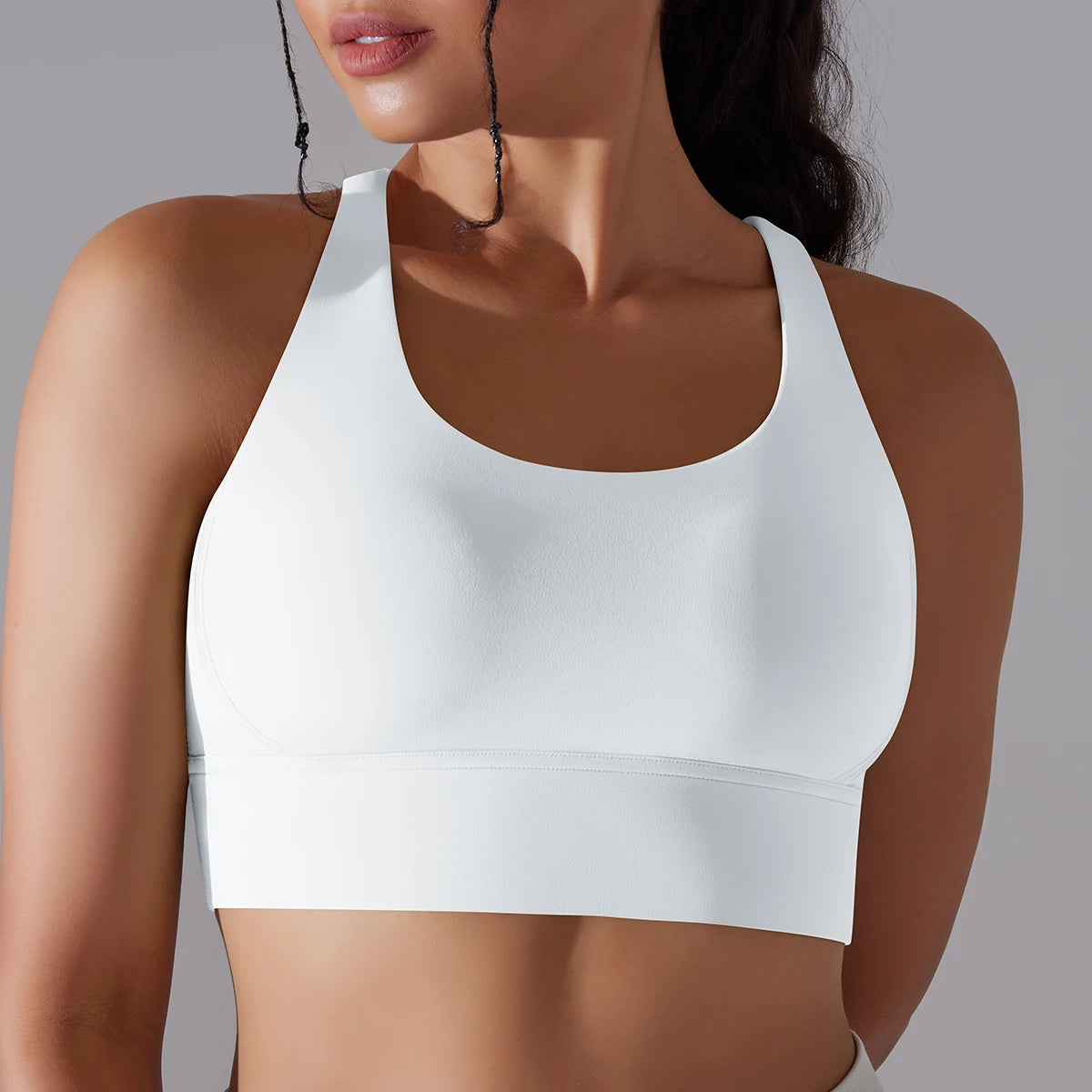 Women’s Yoga Bra Tank Top – Naked Feel Sport Bra Gym Vest Camisole for Fitness & Workout Style Heaven