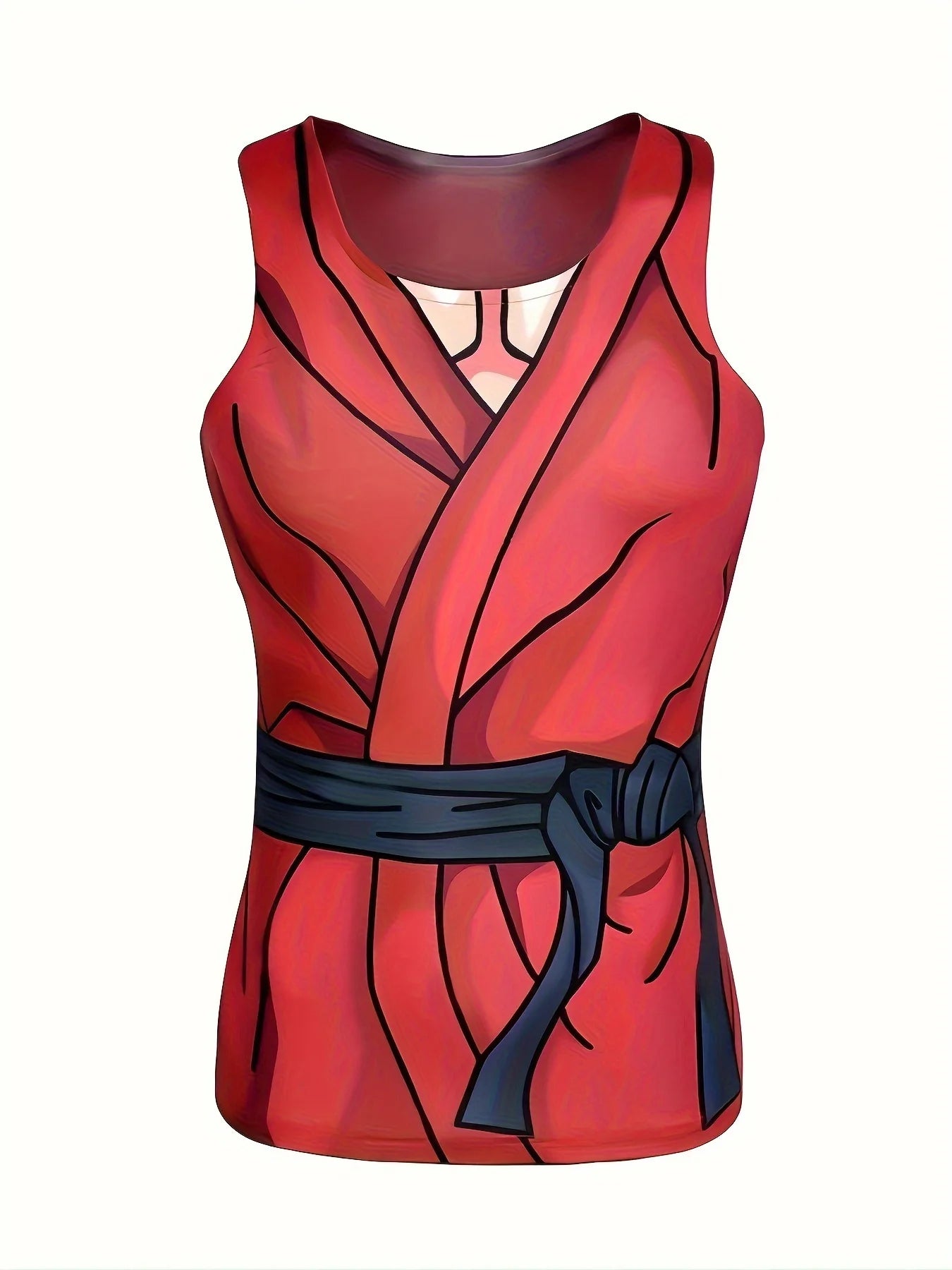 Men’s 3D Printed Bodybuilding Tank Top – Sleeveless Compression Shirt for Gym & Cosplay Style Heaven