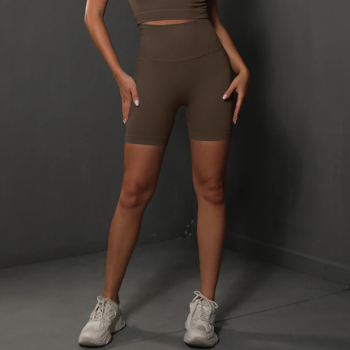 Seamless High Waist Yoga Shorts – Push Up Booty Gym & Workout Shorts for Women Style Heaven