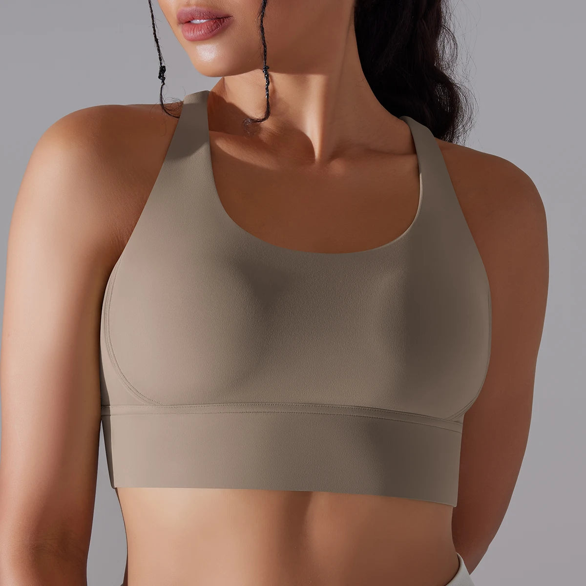 Women’s Yoga Bra Tank Top – Naked Feel Sport Bra Gym Vest Camisole for Fitness & Workout Style Heaven
